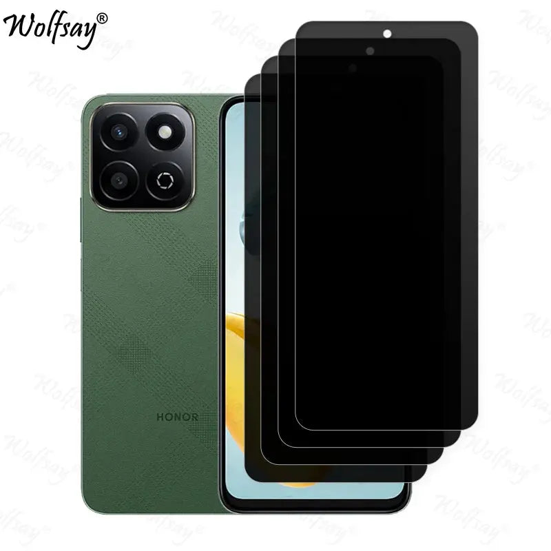 Anti-Spy Tempered Glass For Honor 200 Smart Privacy Screen Protector Honor 200 Smart Glass For Honor 200 Smart Glass 6.8 inch GreatEagleInc