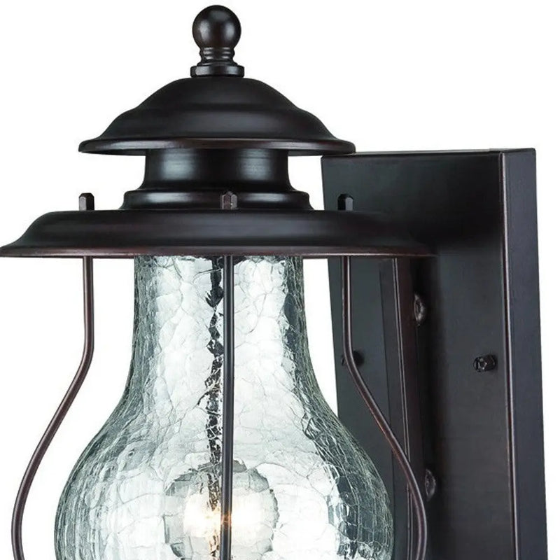 Antique Bronze Oil Lantern Hanging Light Homeroots Outdoor