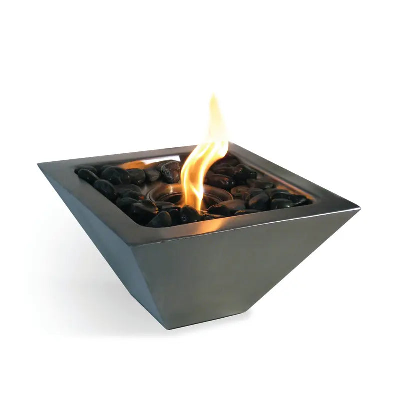 Anywhere Fireplace Empire Indoor/Outdoor Polish Black Rocks Devco