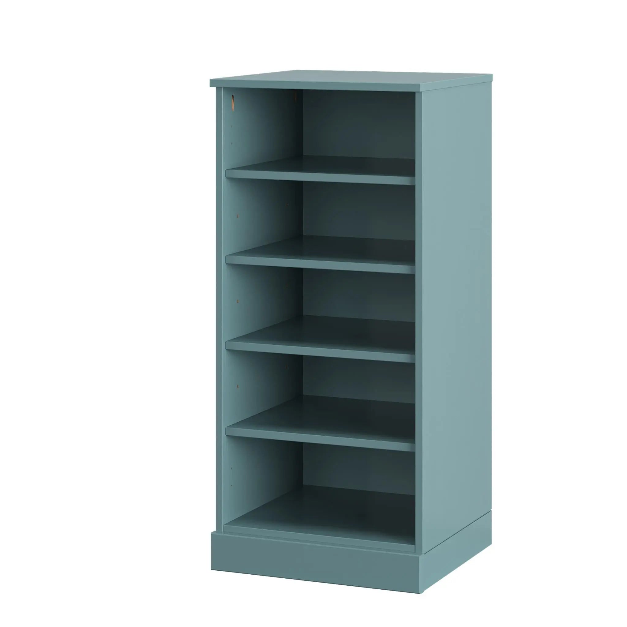 Aqua Ten Pair Solid WoodShoe Storage Cabinet Homeroots Organization