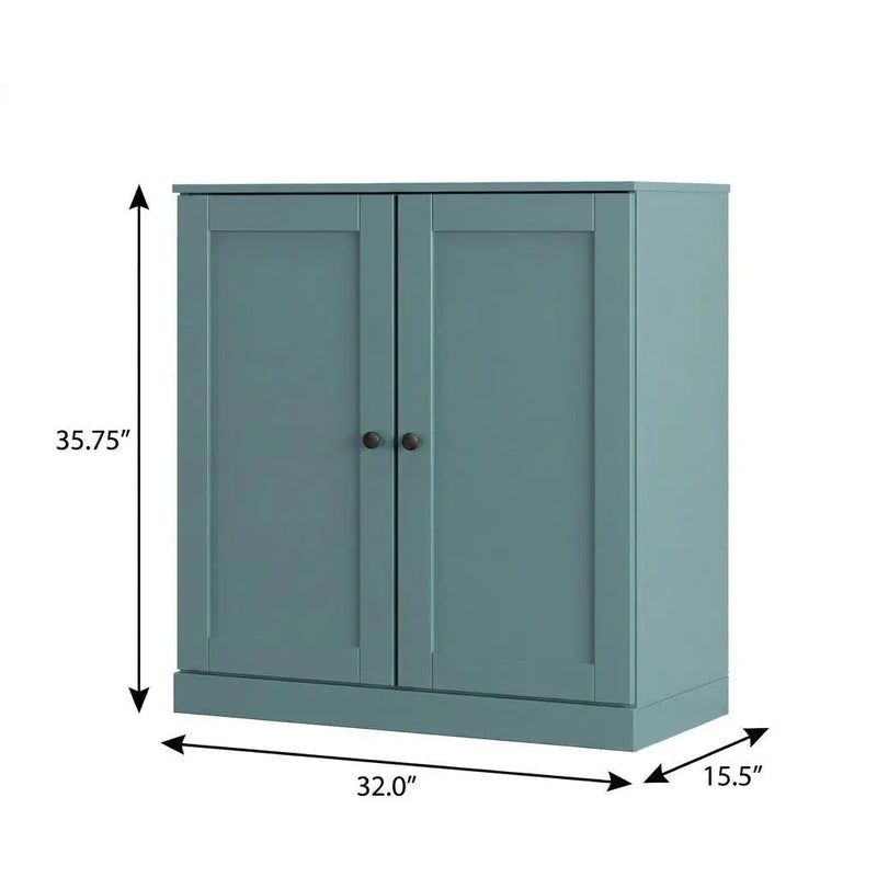 Aqua Twenty Pair Solid WoodShoe Storage Cabinet Homeroots Organization