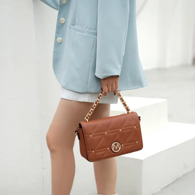 Arabella Vegan Leather Women's Shoulder Bag MKF Colletion by Mia K.