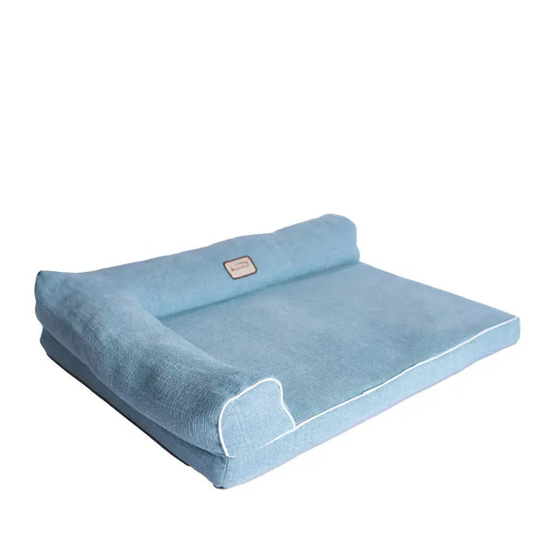 Armarkat Medium Bolstered Pet Bed Poly Fill Dog Cushion AeroMark
