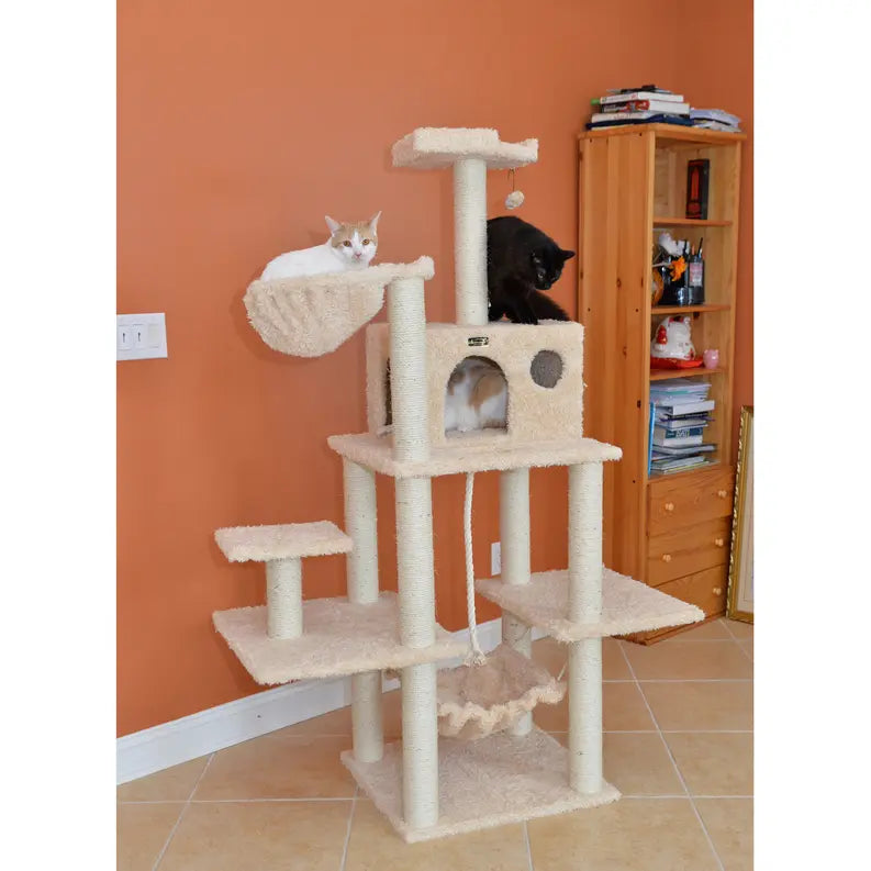 Armarkat Real Wood Multi Level Cat Tree Climber A6901 AeroMark