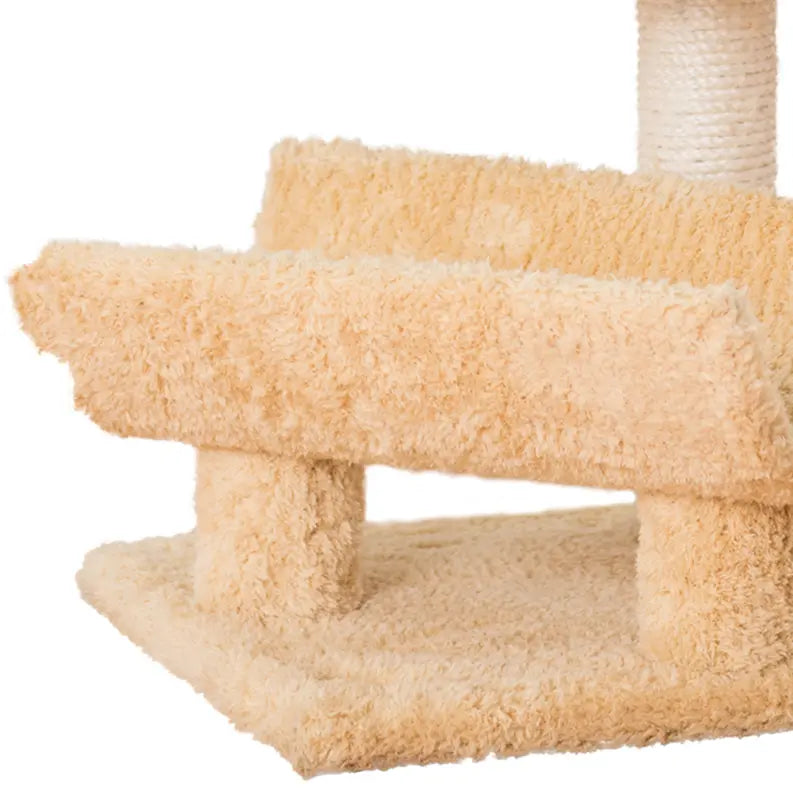 Armarkat X3007 Cat Condo, Real Wood Cat Scratching Post AeroMark