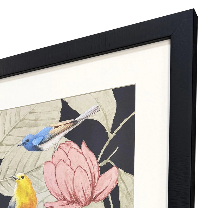 Array of Birds Black Framed Wall Art Homeroots Home Decor