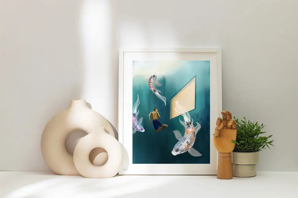 Art Prints -Dancing Dreams Poppy Simplicity