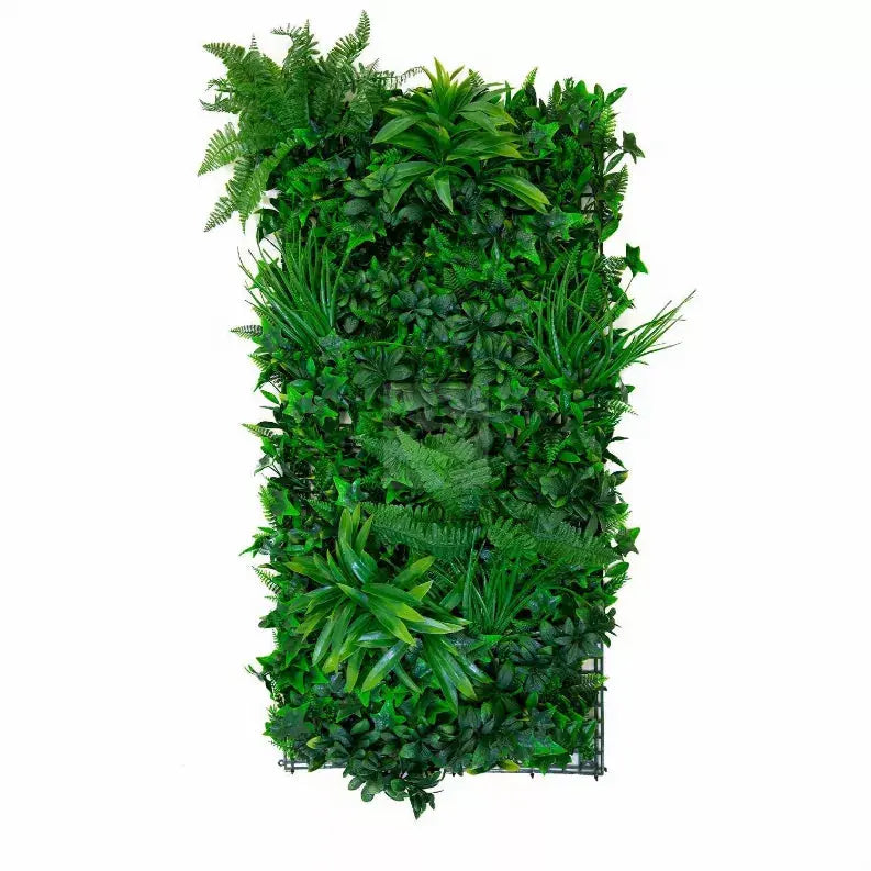 Artificial Living Wall Garden 28SQ FT UV Resistant Designer Plants USA
