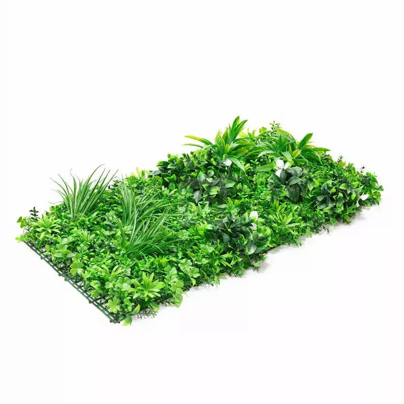 Artificial Living Wall Garden 28SQ FT UV Resistant Designer Plants USA