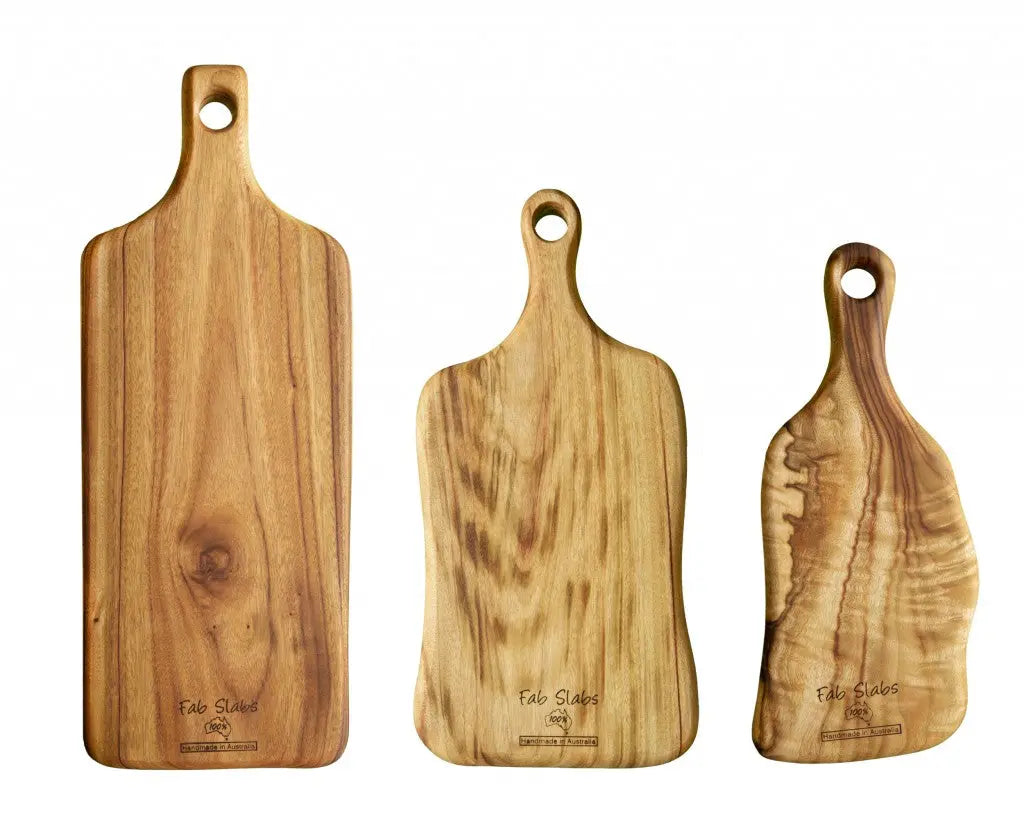 Artisan Organic Edge Anti Bacterial Wood Paddle Board Homeroots Kitchen & Dining