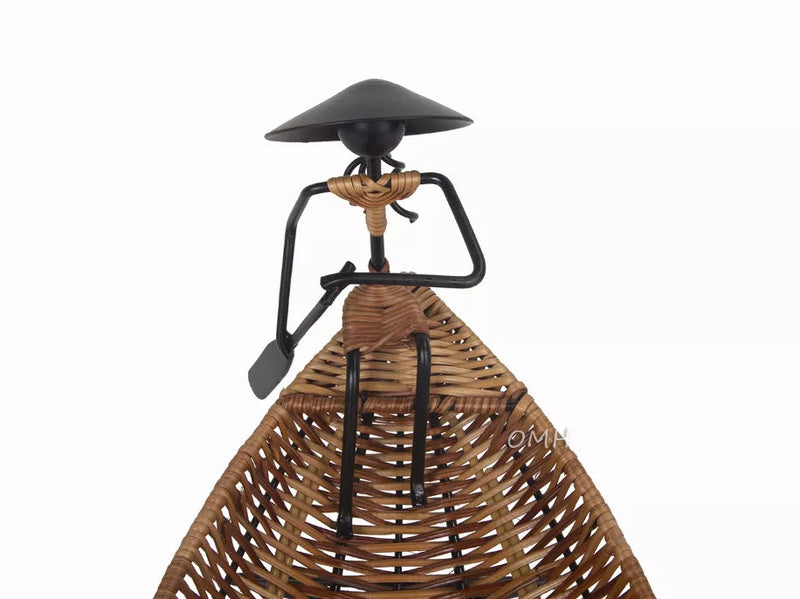 Asian Style Tranquility Boat Basket OMH USA