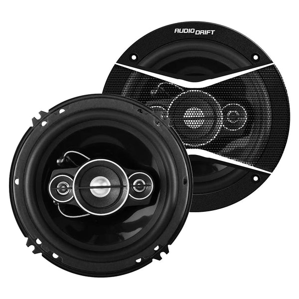 Audiodrift 6.5" 4-way Speakers 300w Max Audiopipe