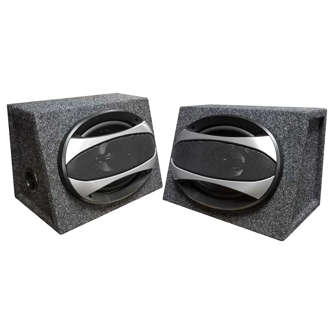 Audiodrift Loaded 6x9" 500 Watt Max 4 Way Single Boxes (pair) Nippon