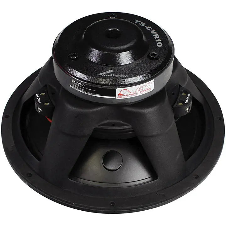 Audiopipe 10″ Woofer 300w Rms/600w Max Dual 4 Ohm Voice Coils Audiopipe