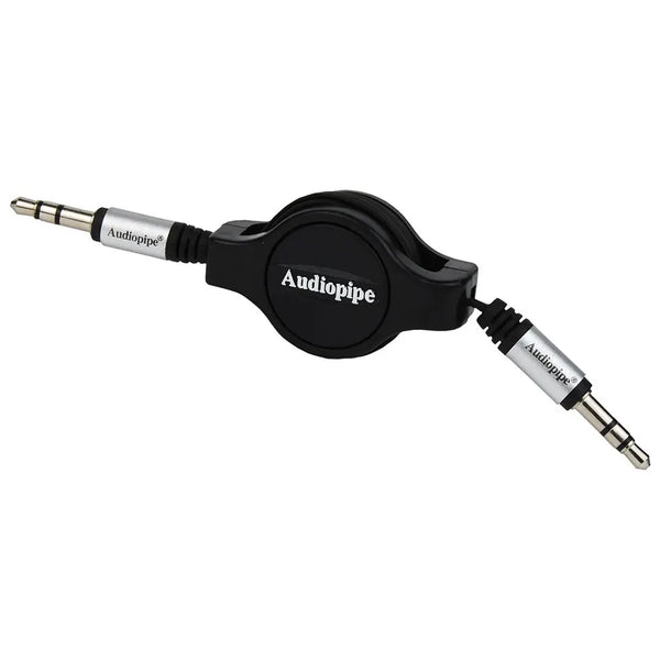Audiopipe 3.5 To 3.5 Jack Plug 3 Ft Retractable Audiopipe