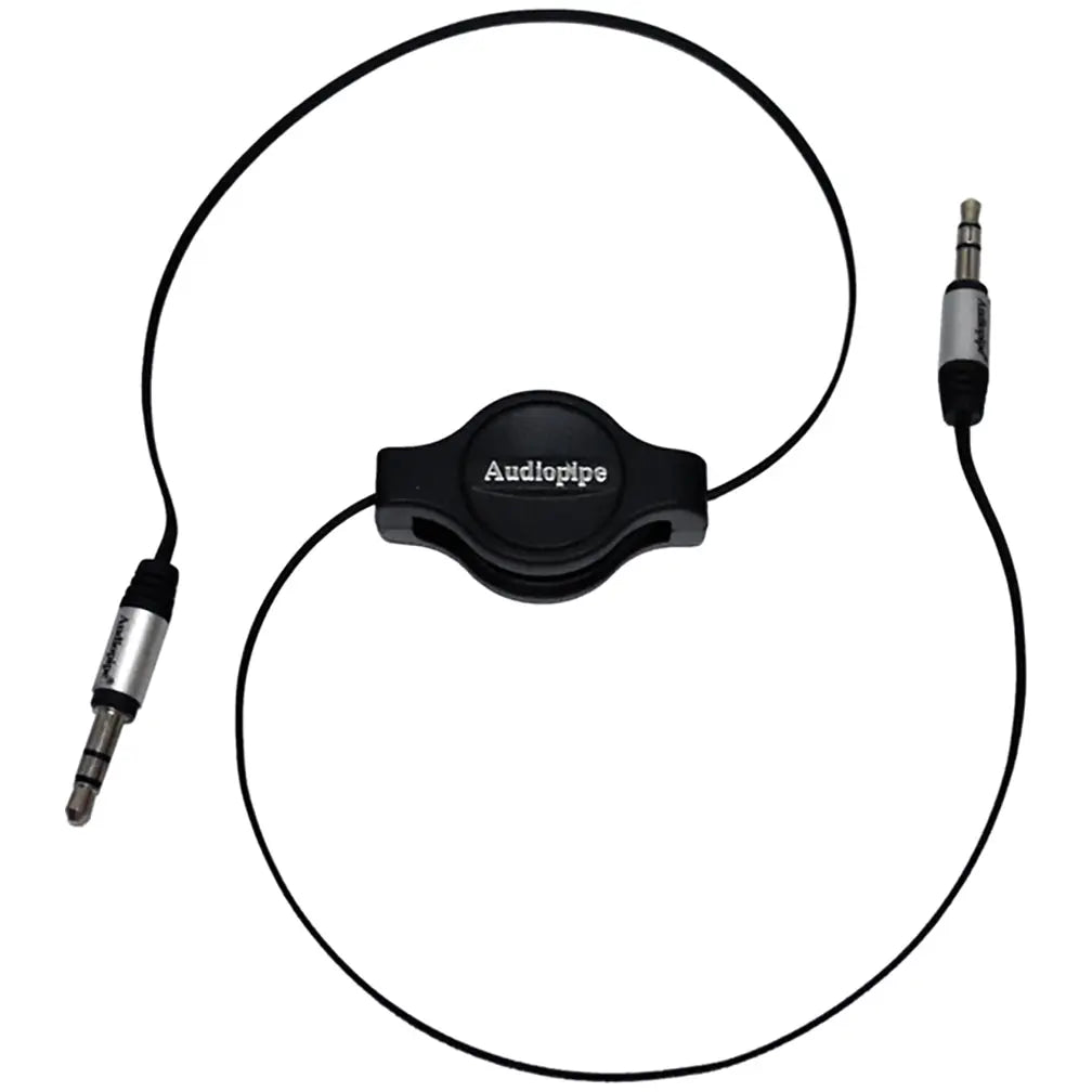 Audiopipe 3.5 To 3.5 Jack Plug 3 Ft Retractable Audiopipe