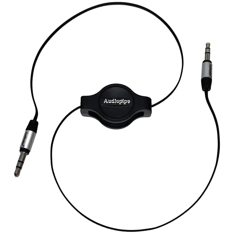 Audiopipe 3.5 To 3.5 Jack Plug 3 Ft Retractable Audiopipe