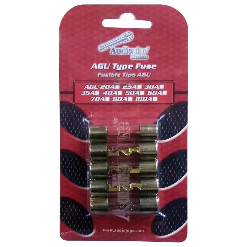 Audiopipe Agu 60 Amp Fuse (5 Pack) Nippon