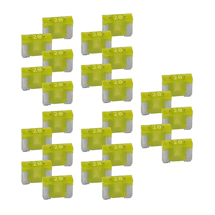Audiopipe Atm 20 Amp Low Profile Mini Fuse (25 Pack) Nippon