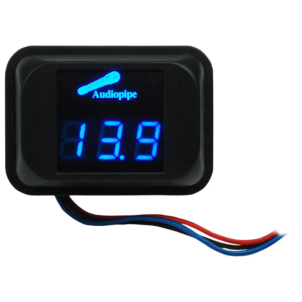 Audiopipe Blue Led Digital Volt Meter Nippon