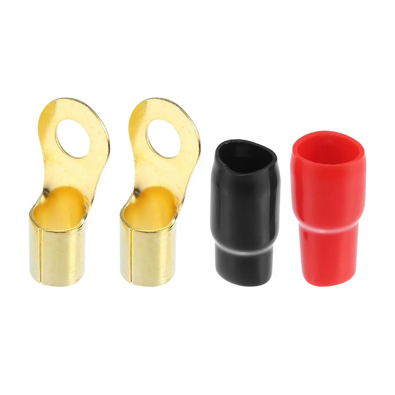 Audiopipe Ring Terminals 0 Gauge Gold Plated (1 Pair) Nippon