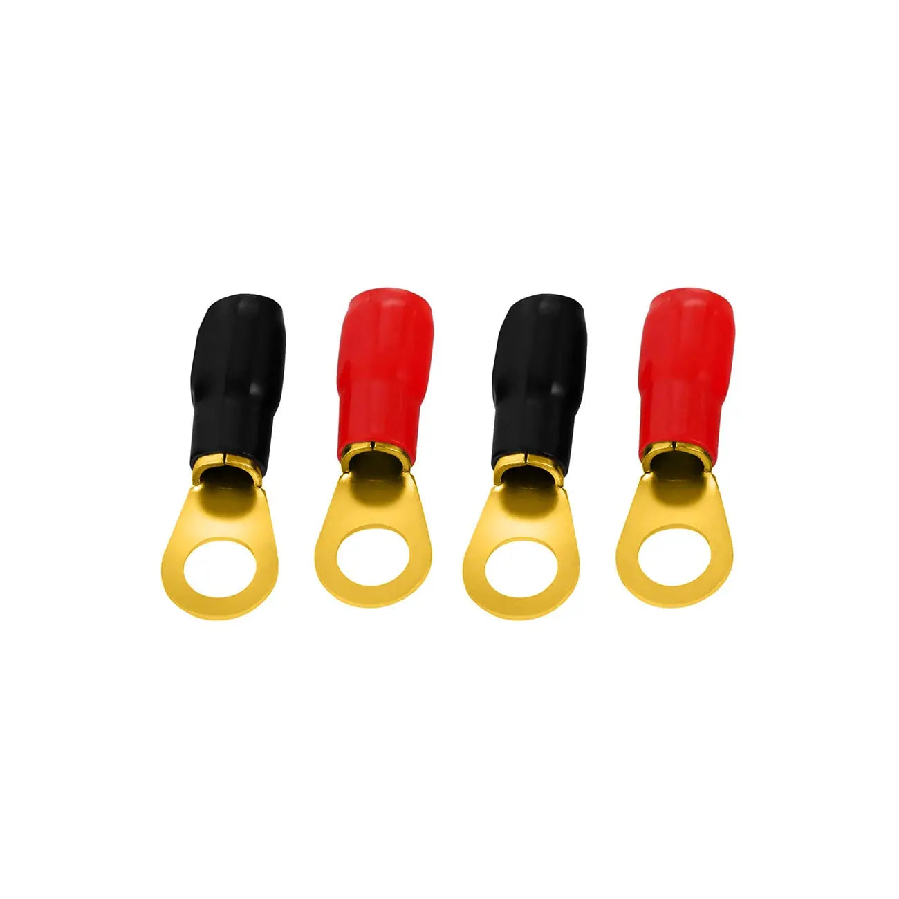 Audiopipe Ring Terminals 4 Gauge Gold Plated (2 Pair) Nippon