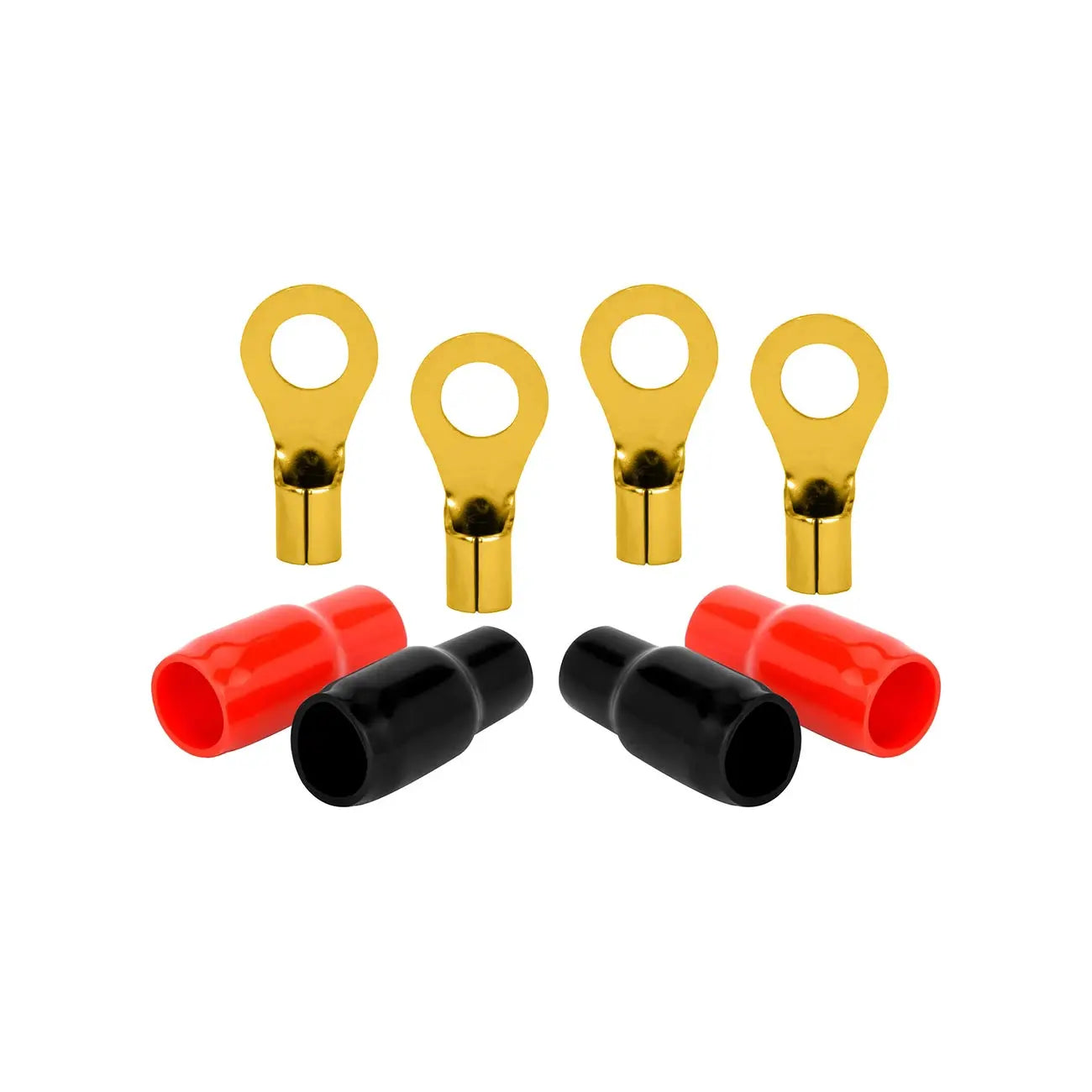 Audiopipe Ring Terminals 4 Gauge Gold Plated (2 Pair) Nippon