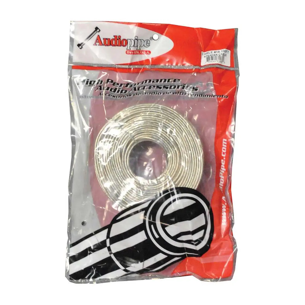 Audiopipe Speaker Wire 16-gauge 100 Foot Spool - Clear Insulation Nippon