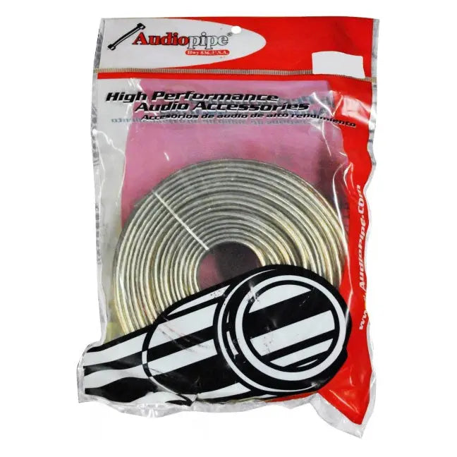 Audiopipe Speaker Wire 18-gauge 50 Foot Poly Bagged - Clear Insulation Nippon