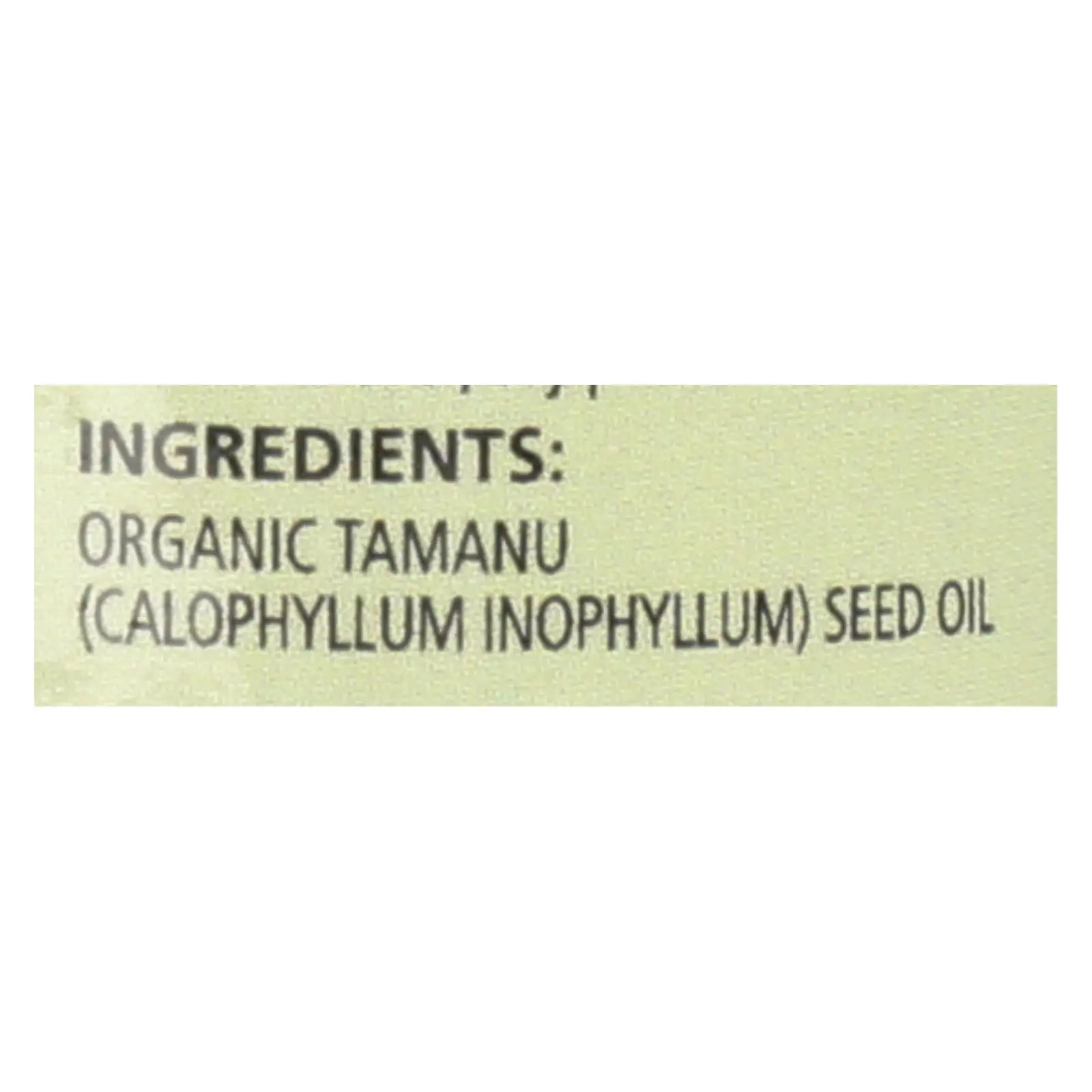Aura Cacia - Natural Skin Care Oil Tamanu - 1 Fl Oz Aura Cacia