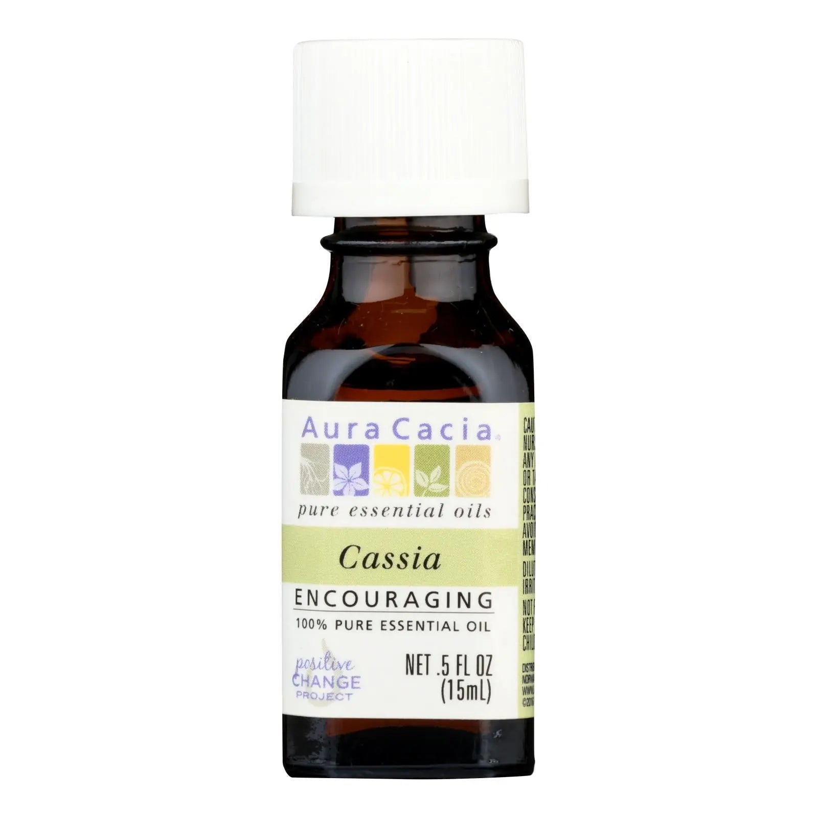 Aura Cacia - Pure Essential Oil Cassia Bark - 0.5 Fl Oz Aura Cacia