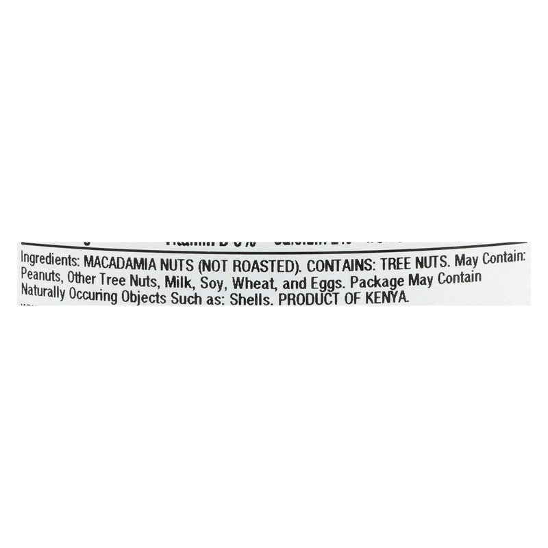 Aurora Natural Products - Raw Whole Macadamias - Case Of 12 - 8 Oz. Aurora Natural Products