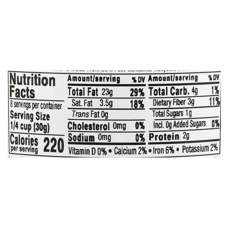 Aurora Natural Products - Raw Whole Macadamias - Case Of 12 - 8 Oz. Aurora Natural Products