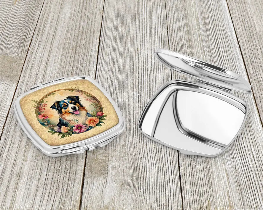 Australian Shepherd Compact Mirror Caroline's Treasures