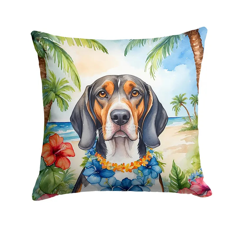 Australian Shepherd Luau Pair of Pot Holders Caroline's Treasures