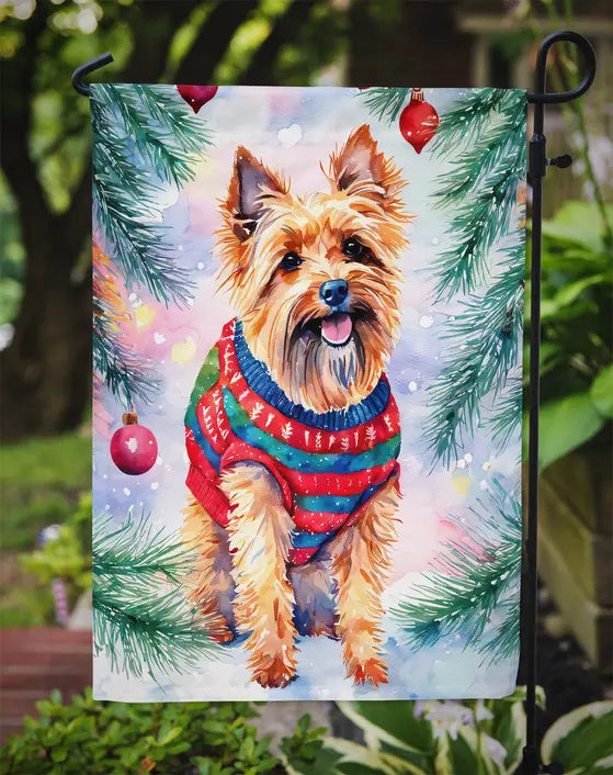 Australian Terrier Christmas Garden Flag Caroline's Treasures