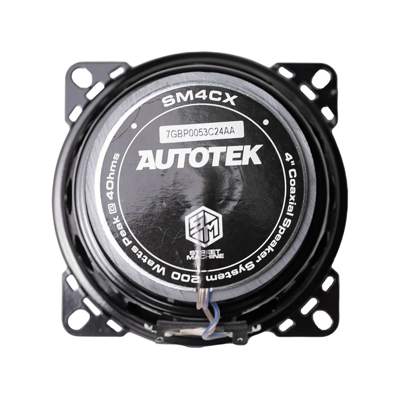 Autotek 4" 2-way Speakers 200 Watts Max Autotek