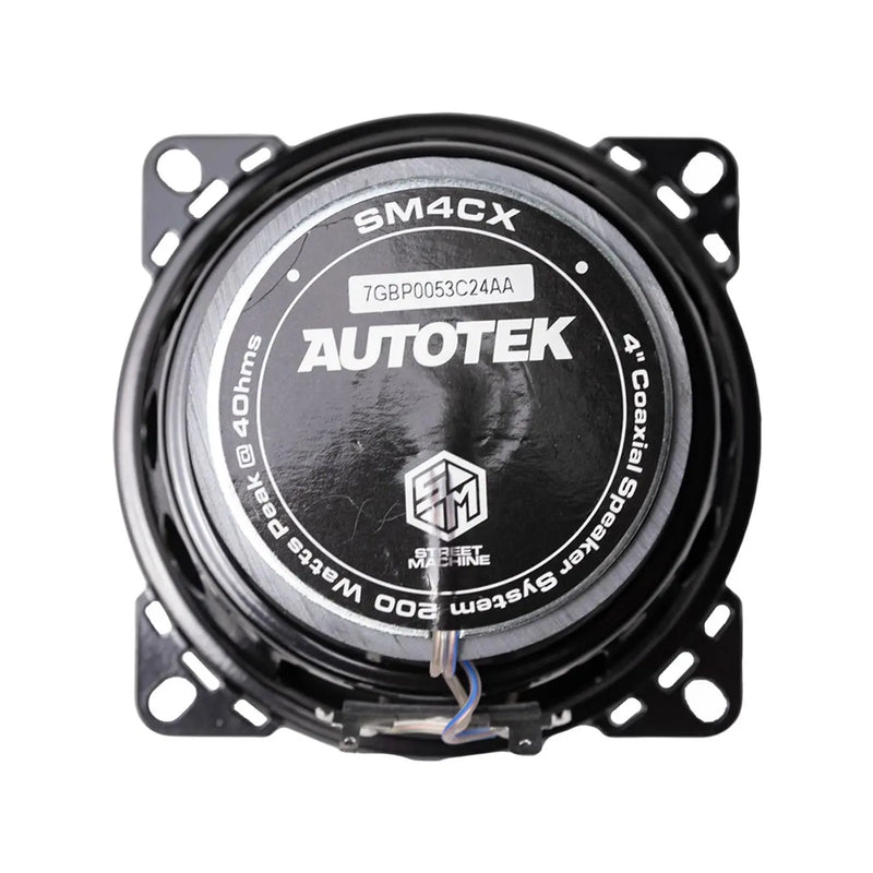 Autotek 4" 2-way Speakers 200 Watts Max Autotek