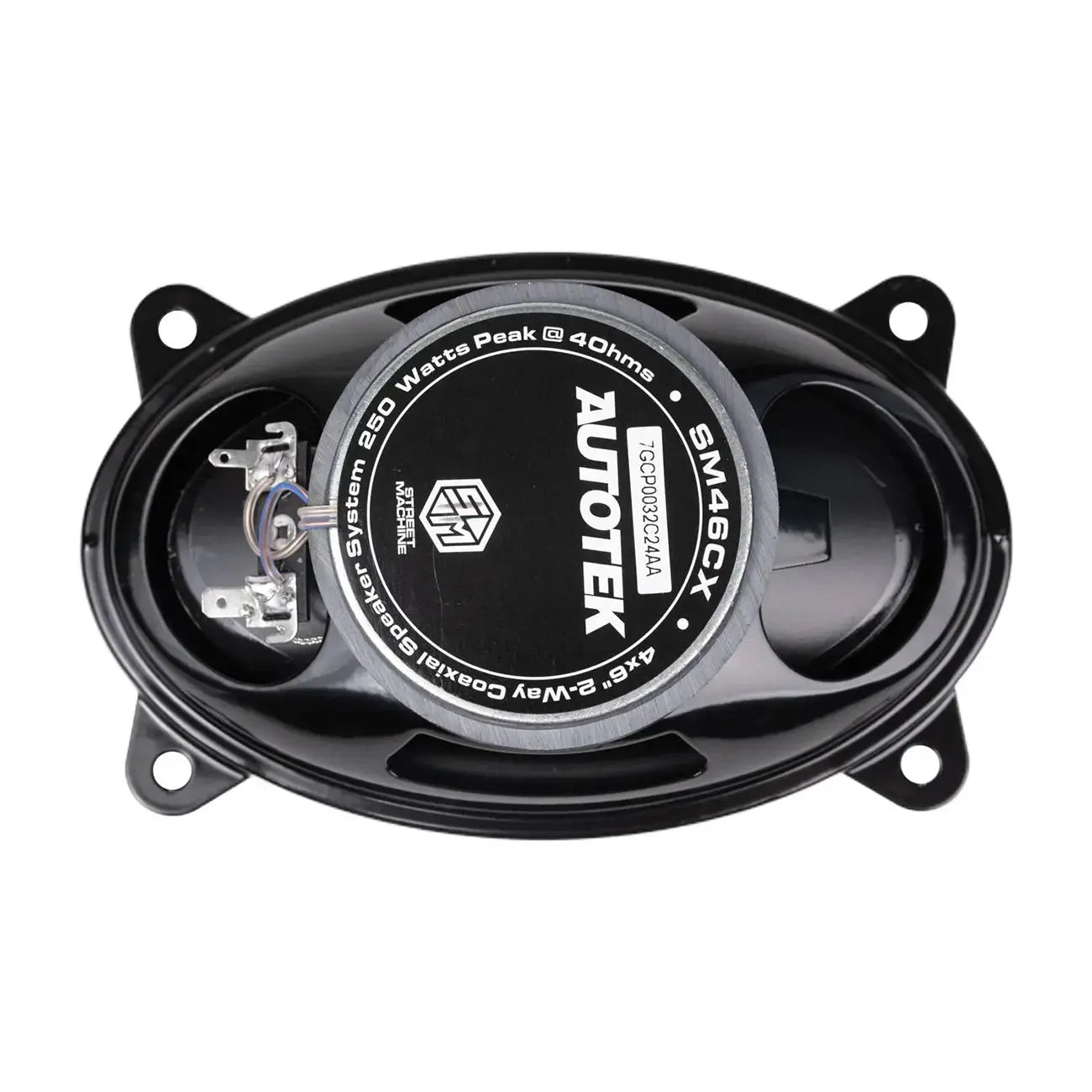 Autotek 4x6" 2-way Speakers 250 Watts Max Autotek