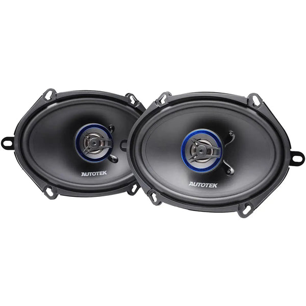 Autotek 5x7"/6x8" 2-way Speakers 250 Watts Max Autotek