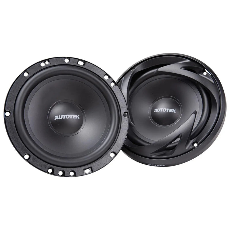 Autotek 6.5" 2-way Component Speaker System 300 Watts Max Autotek