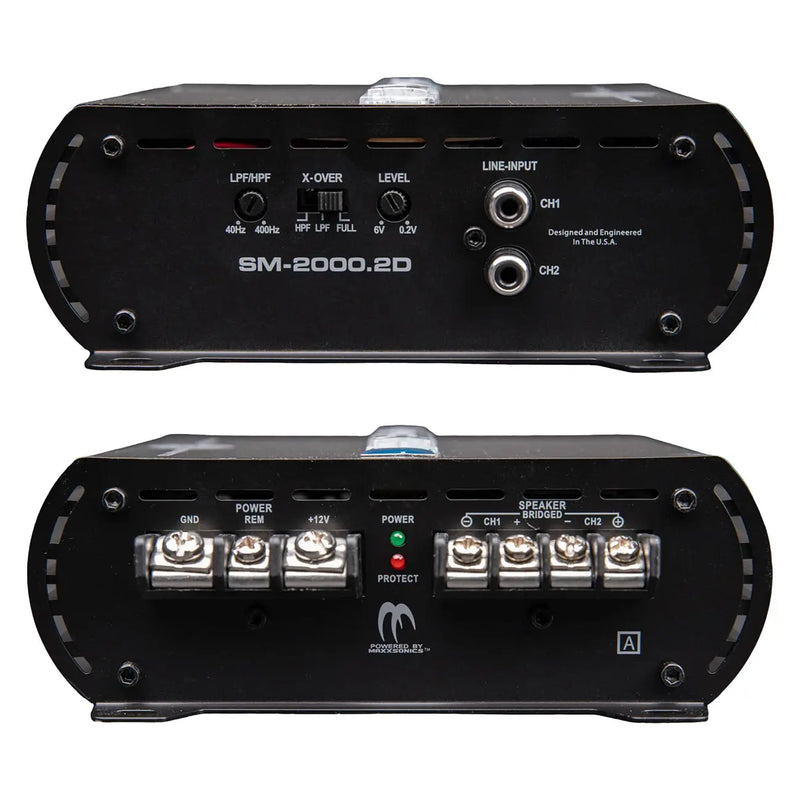 Autotek Street Machine 2-channel Amplifier 2000 Watts Autotek
