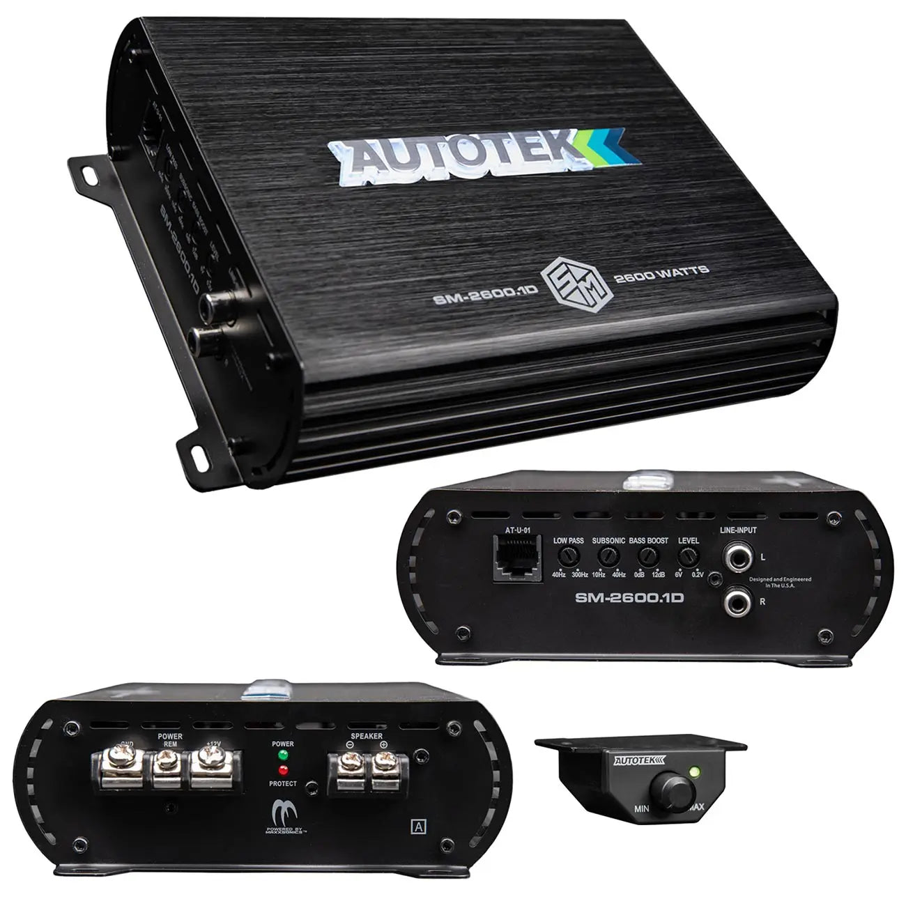 Autotek Street Machine Monoblock Amplifier 2600 Watts Autotek