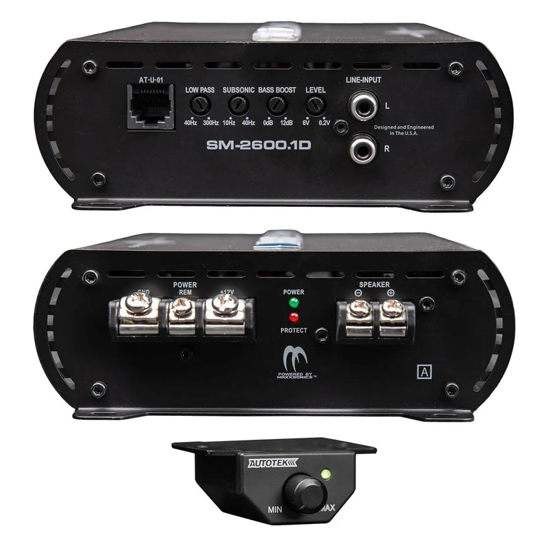 Autotek Street Machine Monoblock Amplifier 2600 Watts Autotek