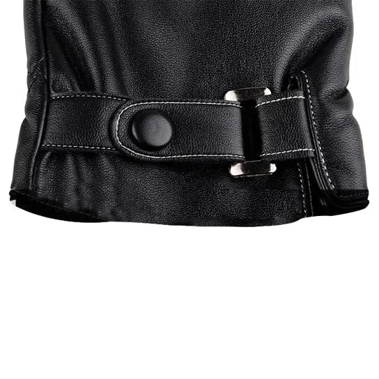 Autumn Warmth Stylish Vegan Leather Touch Smart Gloves Vista Shops