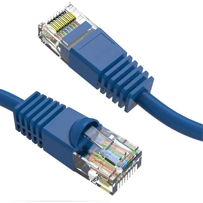 Axiom 100FT CAT6 550mhz Patch Cable Molded Boot (Blue) Axiom Memory Solutions