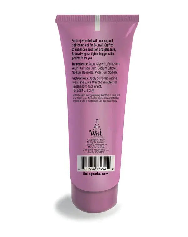 B-Luvd Vaginal Tightening Gel, 2oz Little Genie