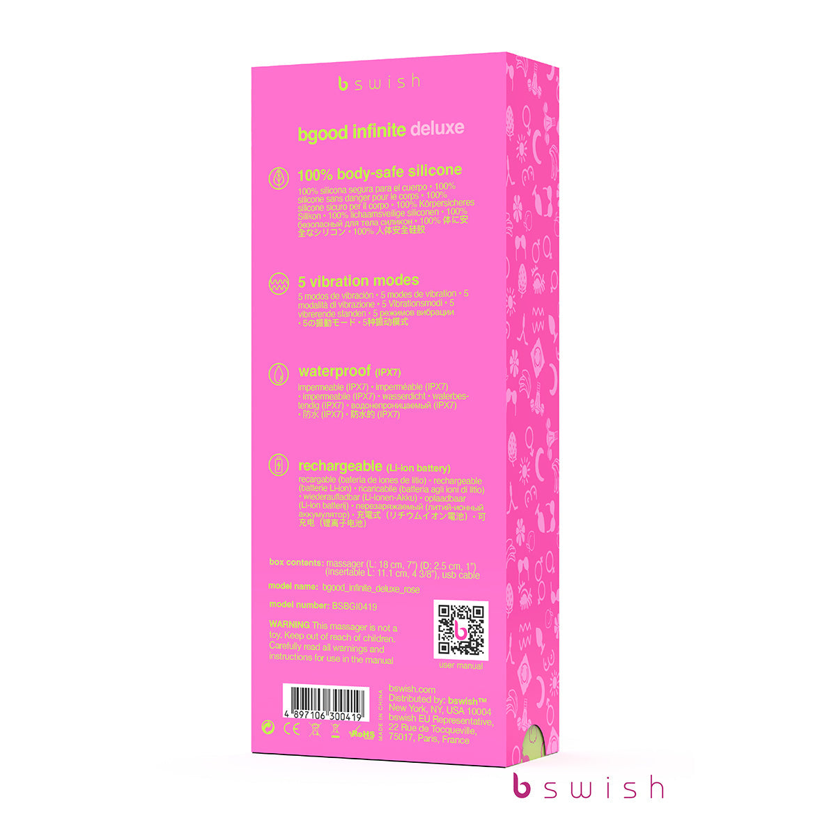 B Swish Bgood Deluxe Infinite- Rose B Swish