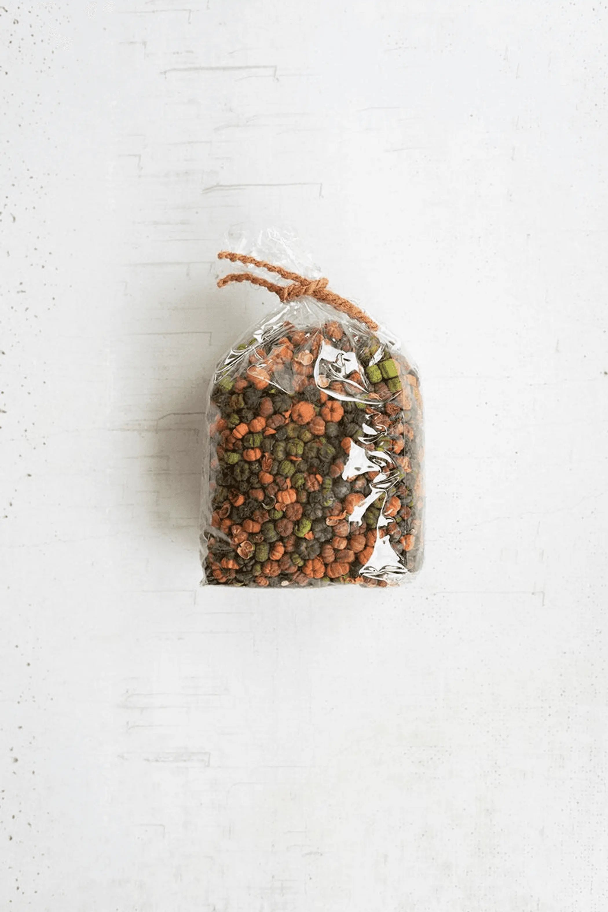 BAG OF ORANGE AND GREEN PUTKA PODS - 12 OZ. Kalalou