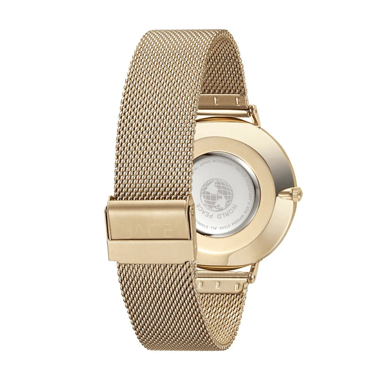 "BARCELONA" MENS MESH BAND WATCH Lurella Cosmetics